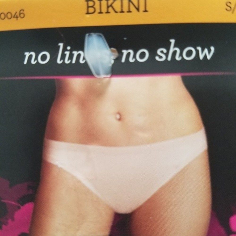 Maidenform deadstock silkies off white bikini panties No lines no show panty - Picture 6 of 16